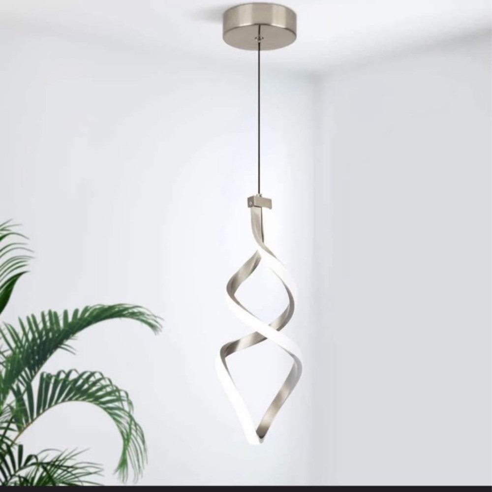 Modern Spiral Pendant Light